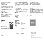 Preview for 2 page of Boss Audio Systems 480BRGB Quick Start Manual