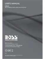 Preview for 12 page of Boss Audio Systems 618UA User Manual