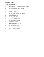 Preview for 2 page of Boss Audio Systems 725CA User Manual