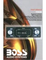 Boss Audio Systems 755DBI User Manual предпросмотр