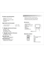 Preview for 2 page of Boss Audio Systems 7HRB User Manual