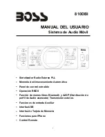 Предварительный просмотр 2 страницы Boss Audio Systems 810DBI (Spanish) Manual Del Usuario