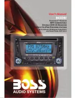 Boss Audio Systems 865DBI User Manual preview