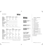 Preview for 3 page of Boss Audio Systems AR1200.2 User Manual