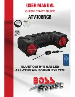 Boss Audio Systems ATV30BRGB Quick Start Manual preview