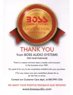 Предварительный просмотр 17 страницы Boss Audio Systems ATV30BRGB Quick Start Manual