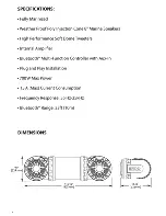 Предварительный просмотр 5 страницы Boss Audio Systems ATV85B User Manual