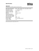 Preview for 7 page of Boss Audio Systems AVA 1204 User Manual