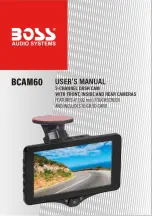 Boss Audio Systems BCAM60 User Manual preview