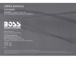 Preview for 38 page of Boss Audio Systems BCPA9685RC User Manual