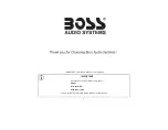 Preview for 2 page of Boss Audio Systems BE10ACP User Manual