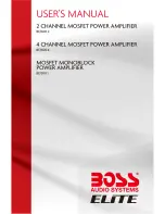 Предварительный просмотр 1 страницы Boss Audio Systems BE1600 User Manual