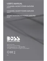 Предварительный просмотр 18 страницы Boss Audio Systems BE1600 User Manual