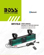 Boss Audio Systems BRT17SLR User Manual preview