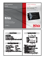 Предварительный просмотр 1 страницы Boss Audio Systems BV-AM5 User Manual