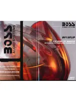 Boss Audio Systems BV13FLIP User Manual preview