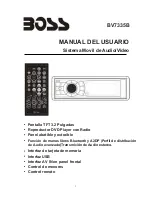 Предварительный просмотр 2 страницы Boss Audio Systems BV7335B (Spanish) Manual Del Usuario