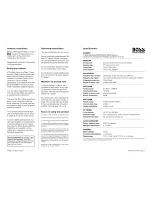 Preview for 3 page of Boss Audio Systems BV9250 User Manual