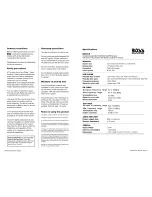 Preview for 4 page of Boss Audio Systems BV9255 User Manual