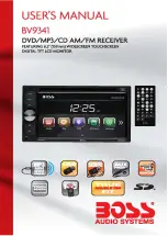 Предварительный просмотр 1 страницы Boss Audio Systems BV9341 User Manual