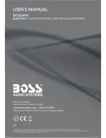 Предварительный просмотр 32 страницы Boss Audio Systems BV9384NV User Manual