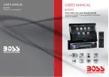 Boss Audio Systems BV9973 User Manual preview