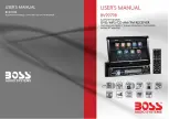 Boss Audio Systems BV9979B User Manual предпросмотр