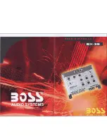 Boss Audio Systems BX35 User Manual preview