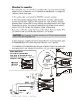 Preview for 9 page of Boss Audio Systems CAP100CR User Manual