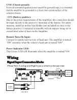 Предварительный просмотр 4 страницы Boss Audio Systems CE200M User Manual