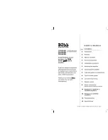 Preview for 2 page of Boss Audio Systems CE2800D User Manual