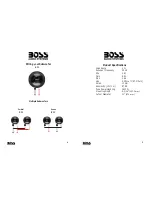 Preview for 3 page of Boss Audio Systems CER122 Specifications