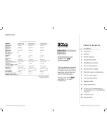 Preview for 3 page of Boss Audio Systems CER3600DM User Manual