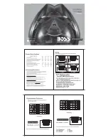 Boss Audio Systems CH153 Specifications preview