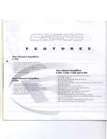 Предварительный просмотр 5 страницы Boss Audio Systems Chaos C-1000 User Manual