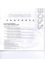 Предварительный просмотр 6 страницы Boss Audio Systems Chaos C-1000 User Manual