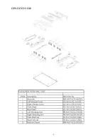 Предварительный просмотр 3 страницы Boss Audio Systems CHAOS CH1000 Parts List