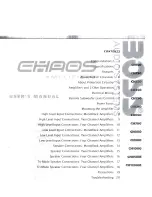 Preview for 2 page of Boss Audio Systems Chaos CH850M User Manual