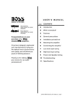 Boss Audio Systems Chaos Epic CE202 User Manual предпросмотр