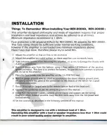 Preview for 7 page of Boss Audio Systems Chaos REV-2000D User Manual