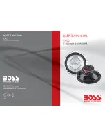 Preview for 1 page of Boss Audio Systems CX122 User Manual