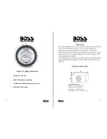 Preview for 3 page of Boss Audio Systems CX122 User Manual