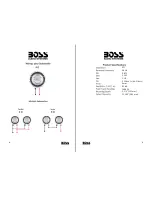 Preview for 4 page of Boss Audio Systems CX122 User Manual