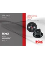 Preview for 1 page of Boss Audio Systems CX154DVC User Manual