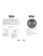 Preview for 3 page of Boss Audio Systems CX154DVC User Manual