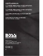 Предварительный просмотр 19 страницы Boss Audio Systems CXX1002 User Manual