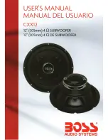 Предварительный просмотр 24 страницы Boss Audio Systems CXX1002 User Manual