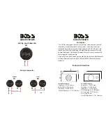 Preview for 3 page of Boss Audio Systems CXX8 User Manual