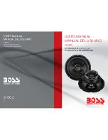 Boss Audio Systems CXXlO User Manual preview