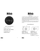 Preview for 3 page of Boss Audio Systems CXXlO User Manual